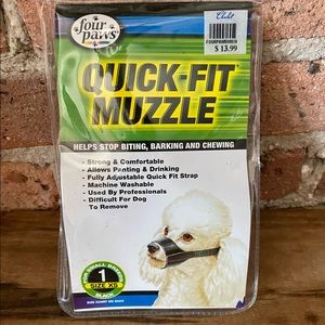 Quick Fit Muzzle NWT! Size small
